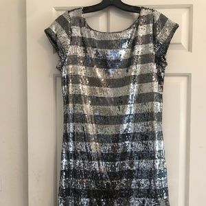 White House Black Market Sequin Cocktail Dress